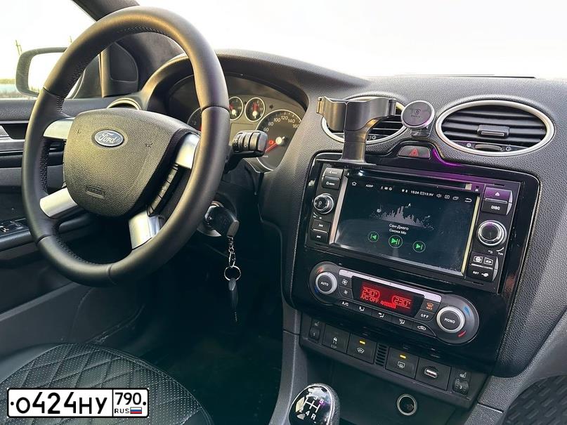 Фото автомобиля ФОРД ФОКУС, 2006 — госномер М803СС67. Цвет: ЧЕРНЫЙ