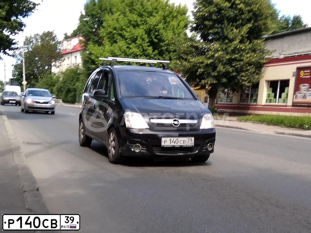 Фото автомобиля OPEL MERIVA, 2007 — госномер В127ХС177. Цвет: ЧЕРНЫЙ