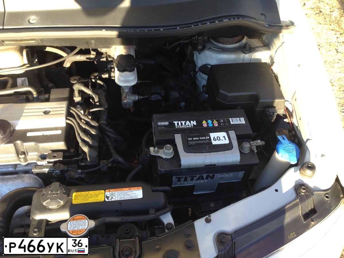 Фото автомобиля HYUNDAI MATRIX, 2005 — госномер Р466УК36. Цвет: СЕРЕБРИСТЫЙ