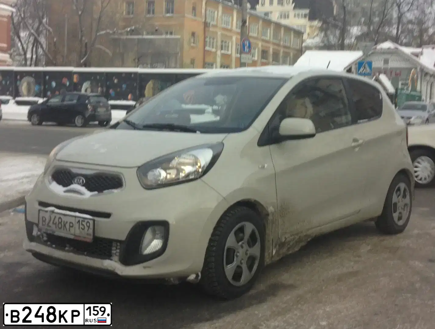 Фото автомобиля KIA PICANTO / MORNING, 2012 — госномер В248КР159