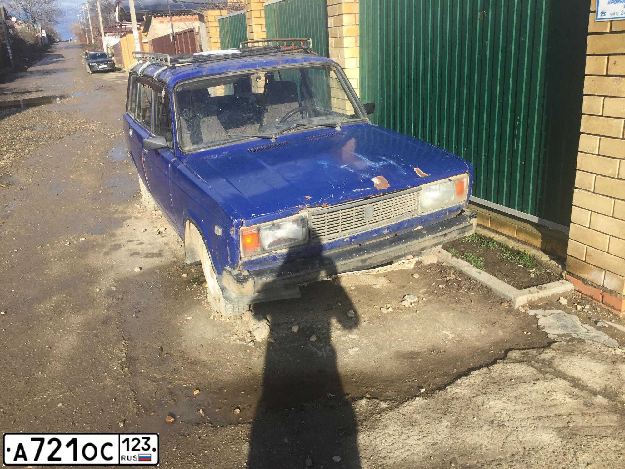 Фото автомобиля LADA 2170 PRIORA, 2011 — госномер А721ОС123. Цвет: СРЕД СЕР -ЗЕЛЕН МЕТ