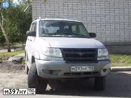 Фото автомобиля UAZ 3163 PATRIOT, 2007 — госномер М397НУ150. Цвет: МЕТАЛЛИК