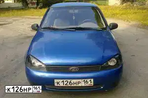 Фото автомобиля LADA 1118 KALINA, 2006 — госномер К126НР161. Цвет: СИНИЙ ЯРКИЙ