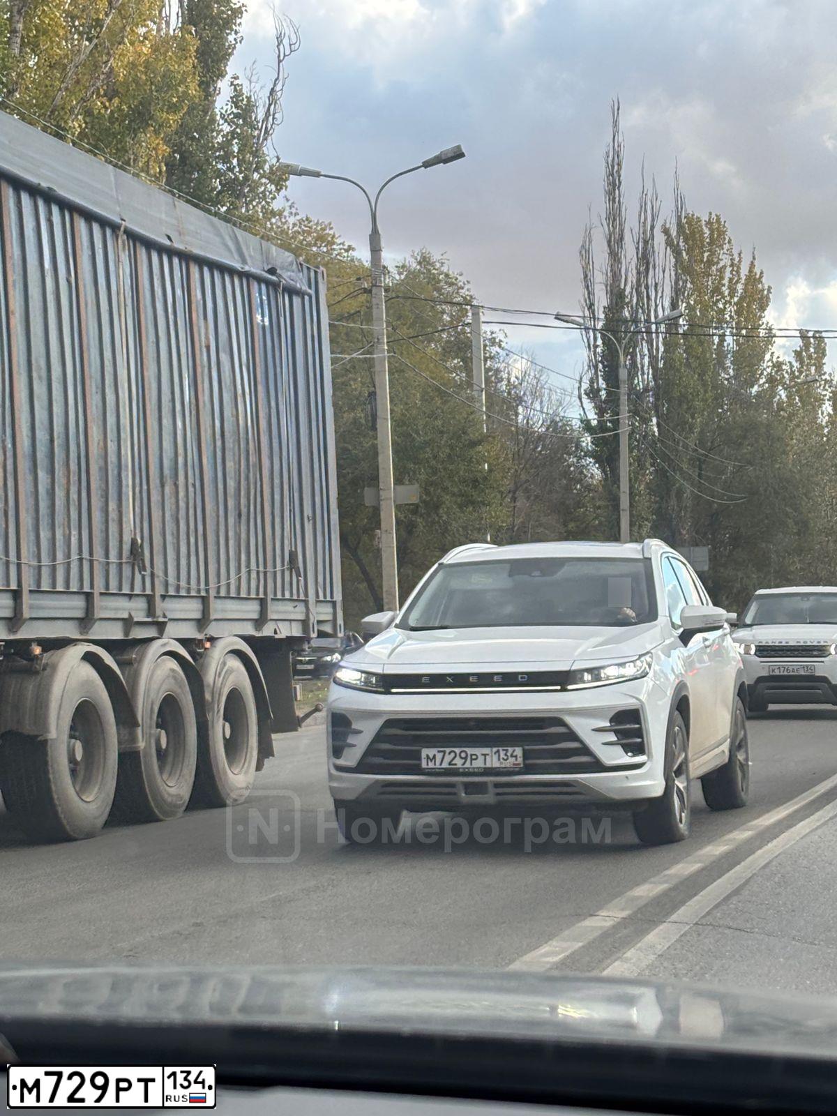 Фото автомобиля GAZ 3302 EL, 2004 — госномер М729РТ34. Цвет: Белый