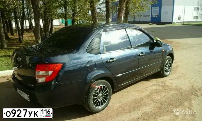 Фото автомобиля LADA GRANTA, 2012 — госномер В627ВХ156