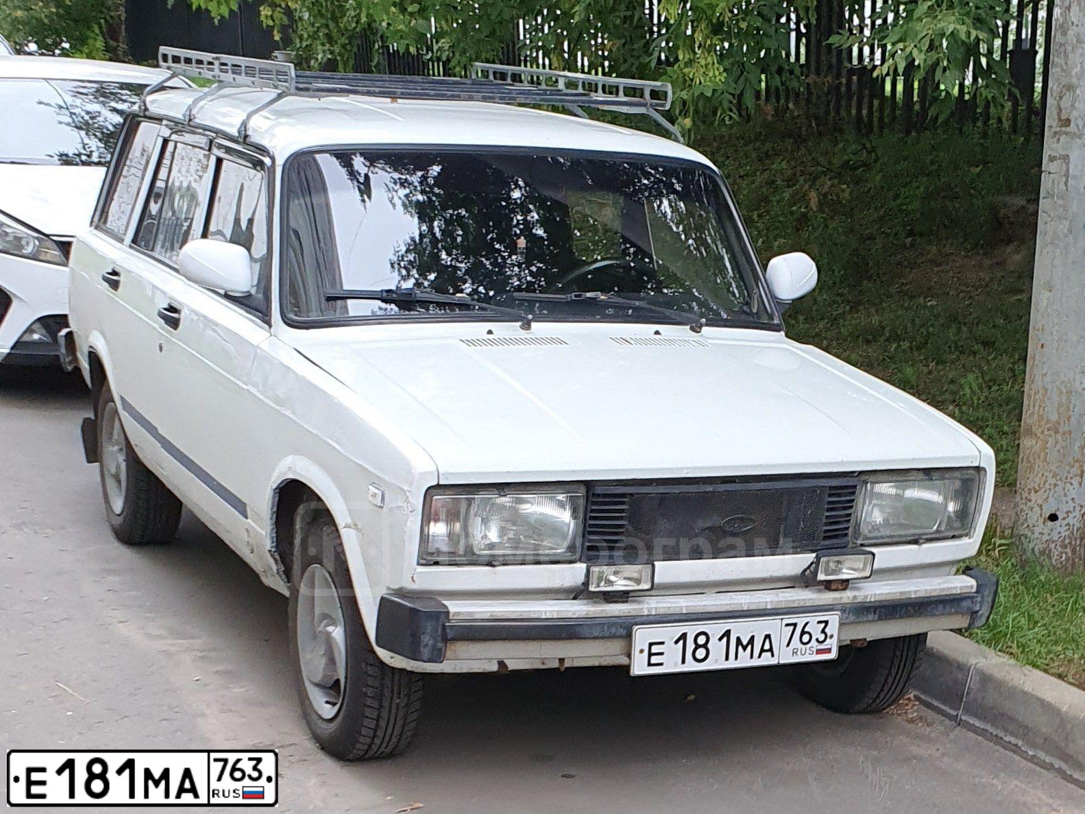 Фото автомобиля LADA 2104, 1996 — госномер Н998МС163. Цвет: Белый