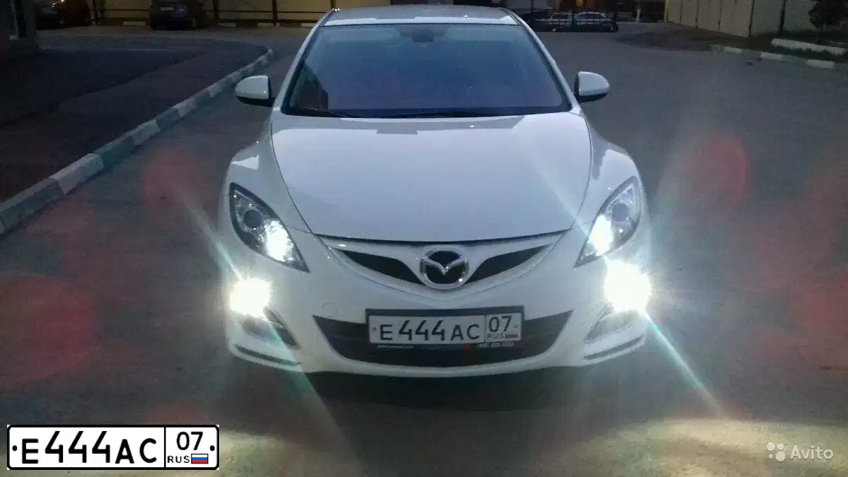 Фото автомобиля MAZDA 6, 2012 — госномер К017НК95. Цвет: Белый