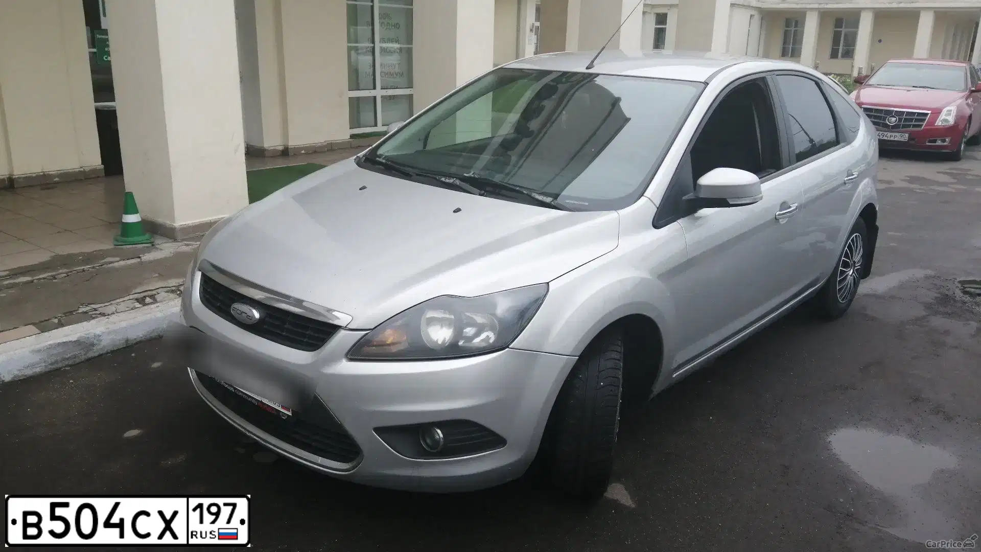 Фото автомобиля FORD FOCUS, 2009 — госномер С574ХО123. Цвет: Серебристый