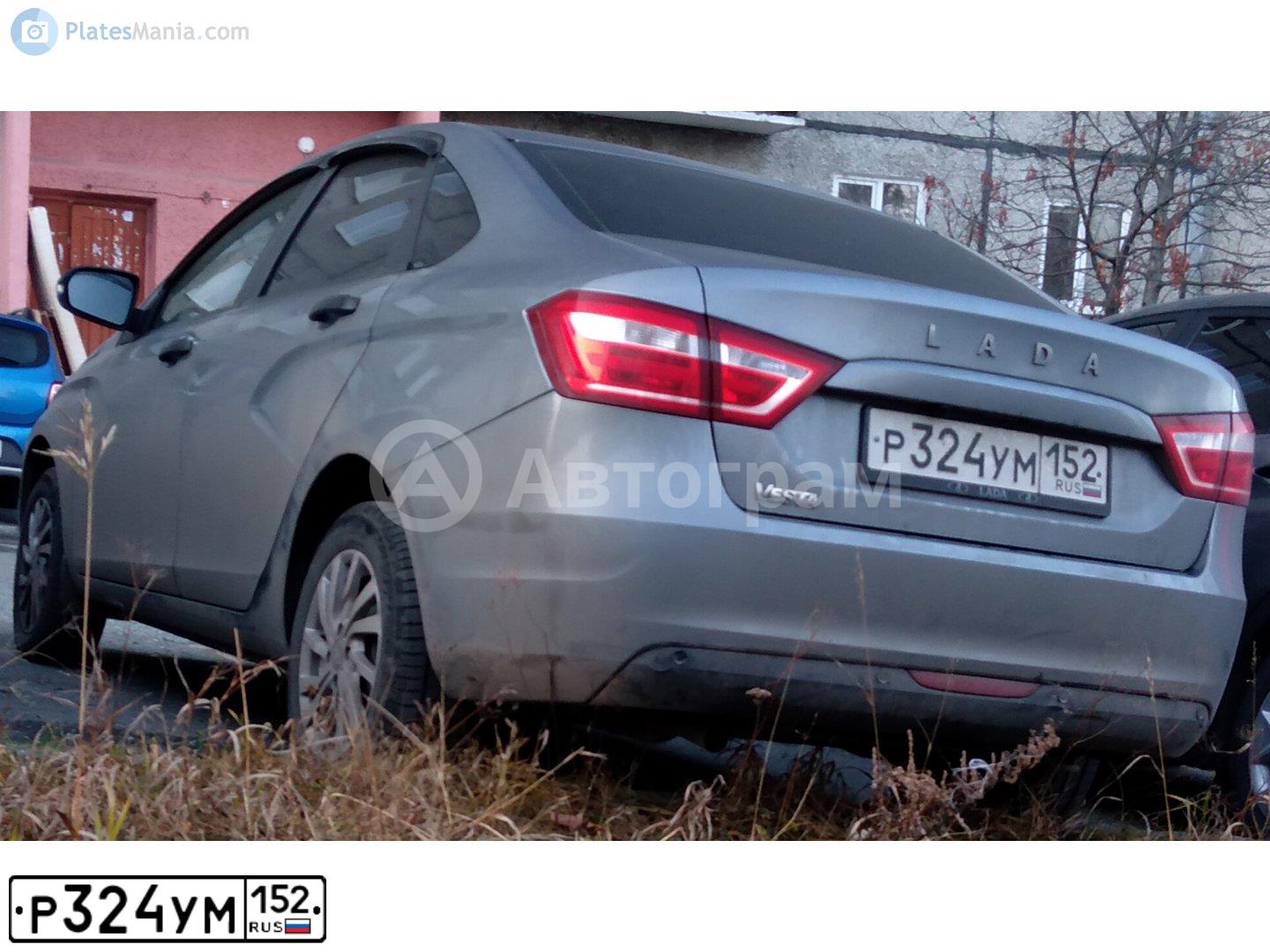 Фото автомобиля LADA VESTA, 2019 — госномер Е627УК33