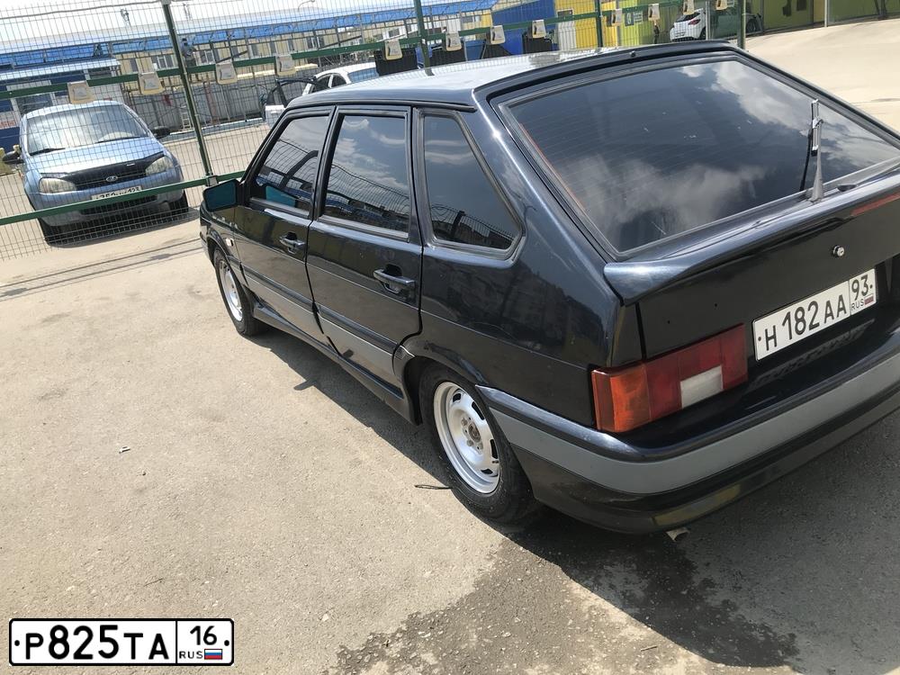 Фото автомобиля LADA 2110, 2002 — госномер Р825ТА16. Цвет: СЕРЕБРИСТЫЙ СЕРО-ЗЕЛЕНЫЙ