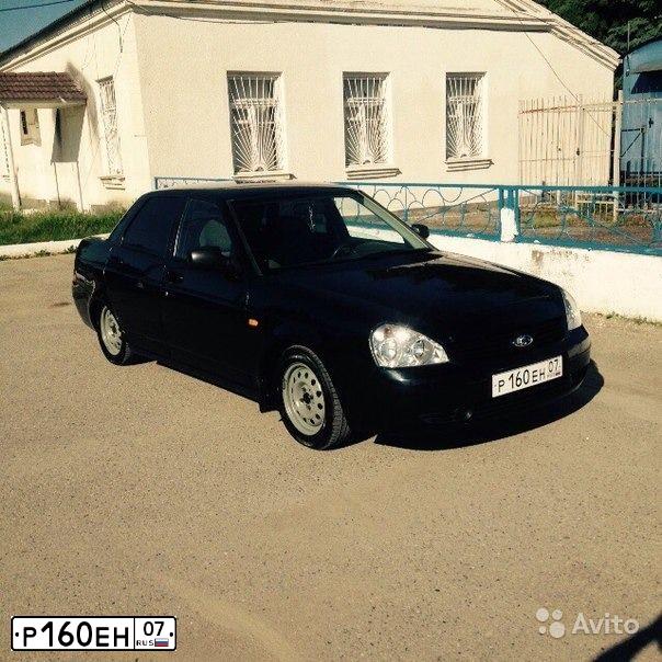 Фото автомобиля LADA 2170 PRIORA, 2007 — госномер Р160ЕН07. Цвет: ГРАФИТОВЫЙ МЕТАЛЛИК