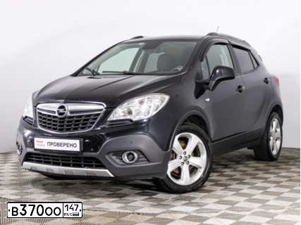 Фото автомобиля OPEL MOKKA, 2012 — госномер Н044ХН190. Цвет: ЧЕРНЫЙ