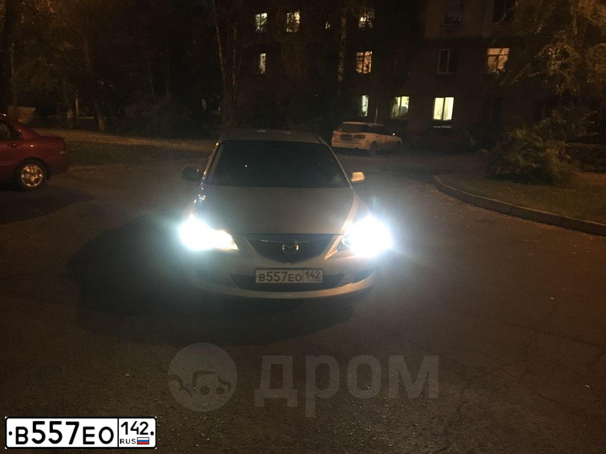 Фото автомобиля MAZDA 6, 2005 — госномер О735ХН154. Цвет: СЕРЕБРИСТЫЙ