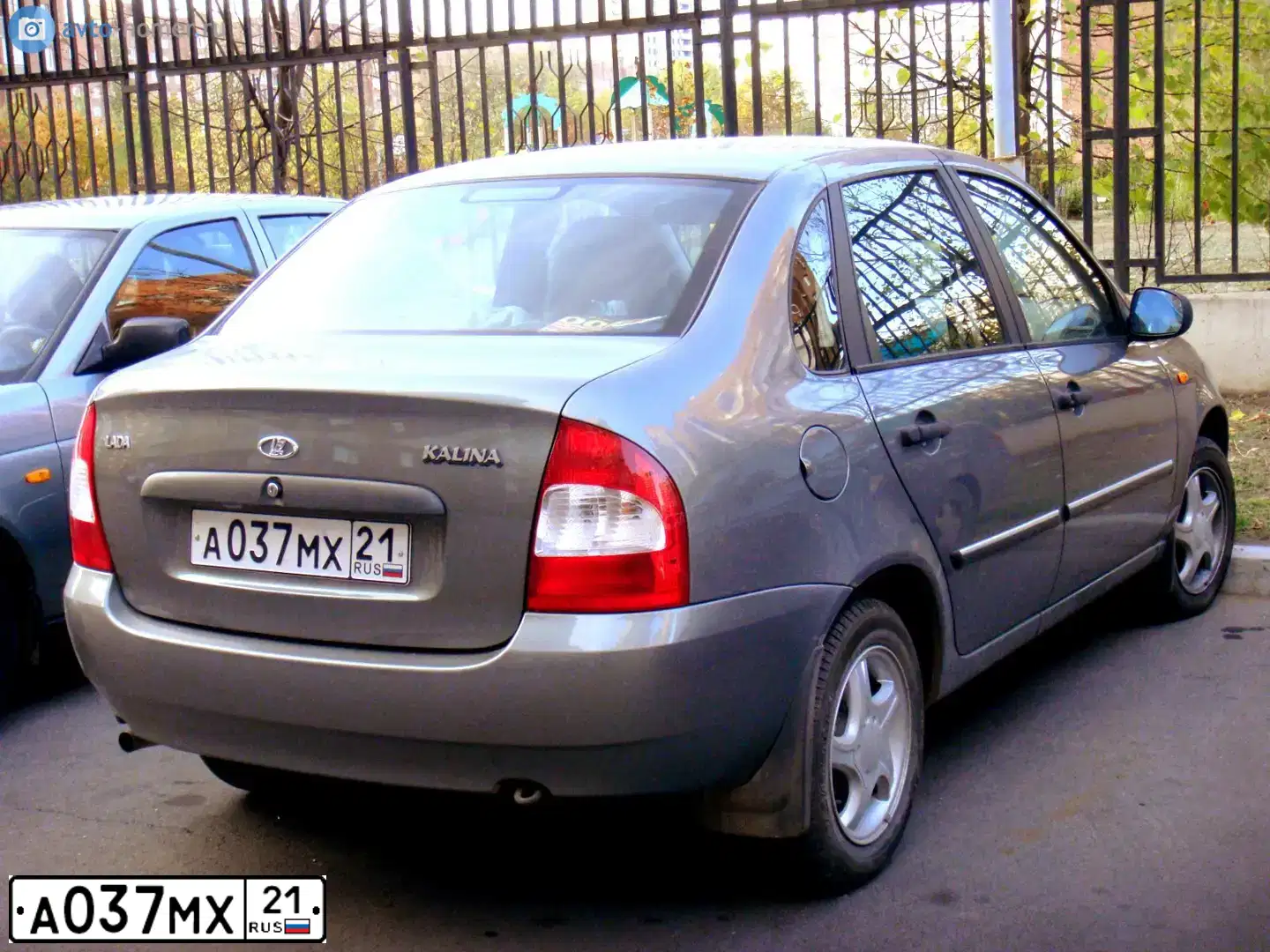 Фото автомобиля LADA KALINA, 2008 — госномер А506ЕЕ181. Цвет: ТЕМНО-СЕРЫЙ