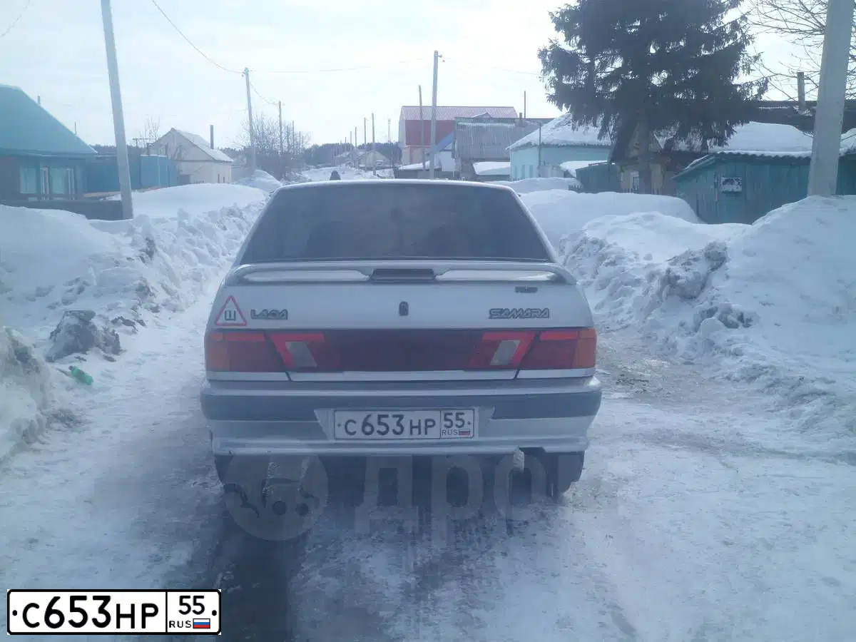Фото автомобиля LADA 2115 SAMARA, 2006 — госномер С653НР55. Цвет: СВ.СЕРЕБРИСТЫЙ МЕТАЛЛИК