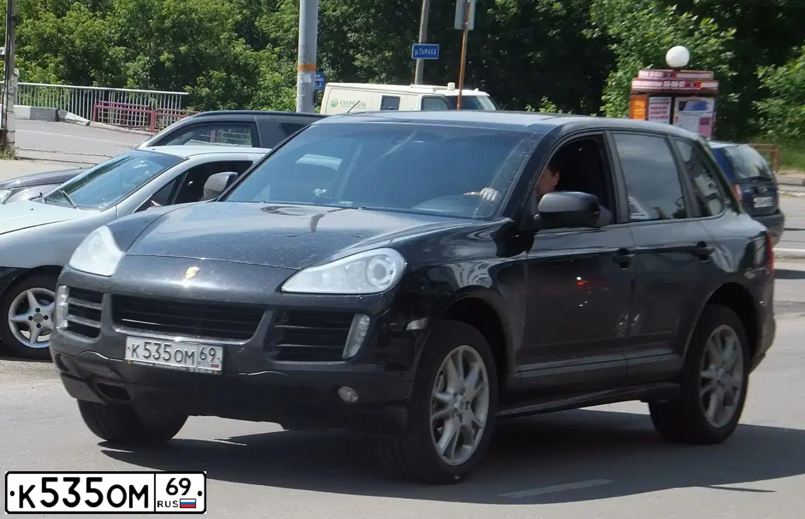 Фото автомобиля HYUNDAI TUCSON, 2016 — госномер К535ОМ69. Цвет: СЕРЫЙ