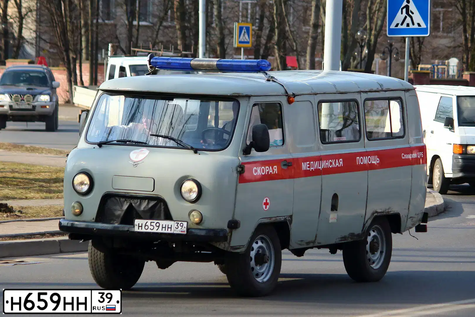 Фото автомобиля UAZ 3962, 2011 — госномер Н659НН39