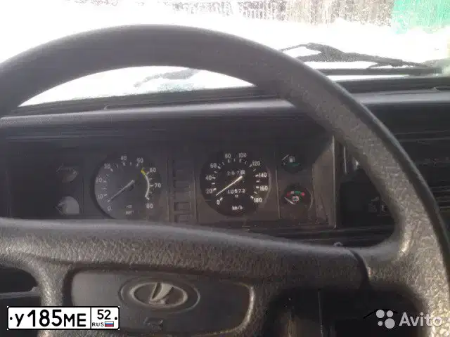 Фото автомобиля LADA 2107, 2007 — госномер У185МЕ52. Цвет: Белый