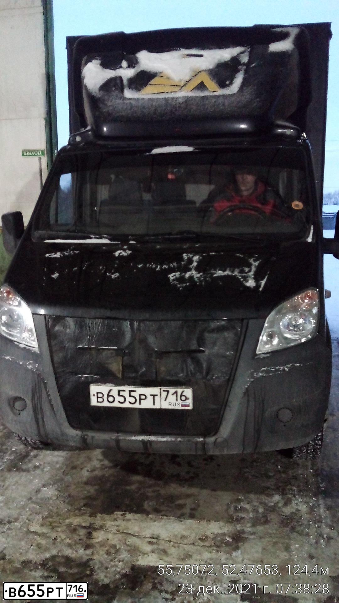 Фото автомобиля GAZ 3009, 2018 — госномер С218ТМ716. Цвет: ЧЕРНЫЙ