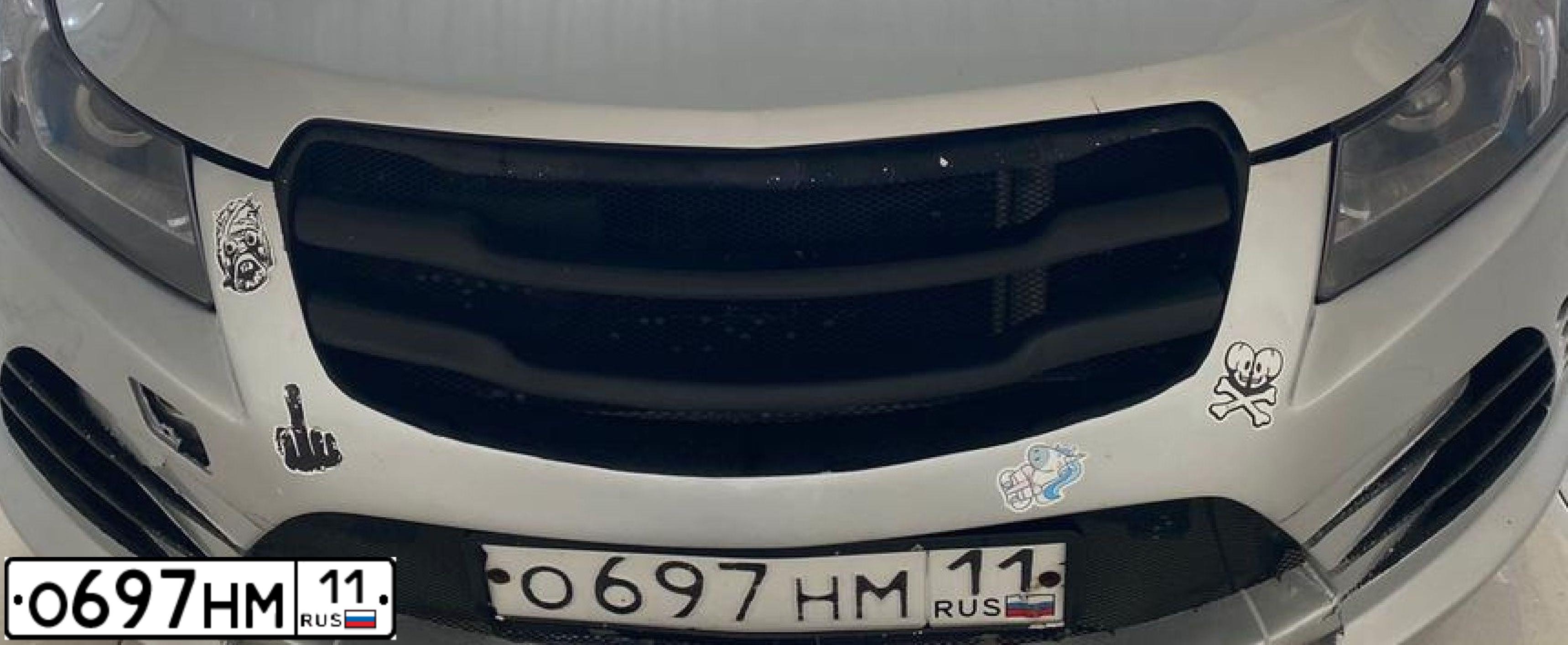 Фото автомобиля CHEVROLET CRUZE, 2012 — госномер Е016ЕУ11