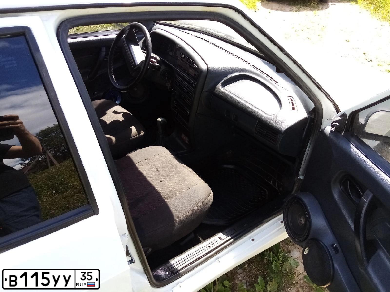 Фото автомобиля LADA 2114 SAMARA, 2012 — госномер А135СВ69. Цвет: Белый