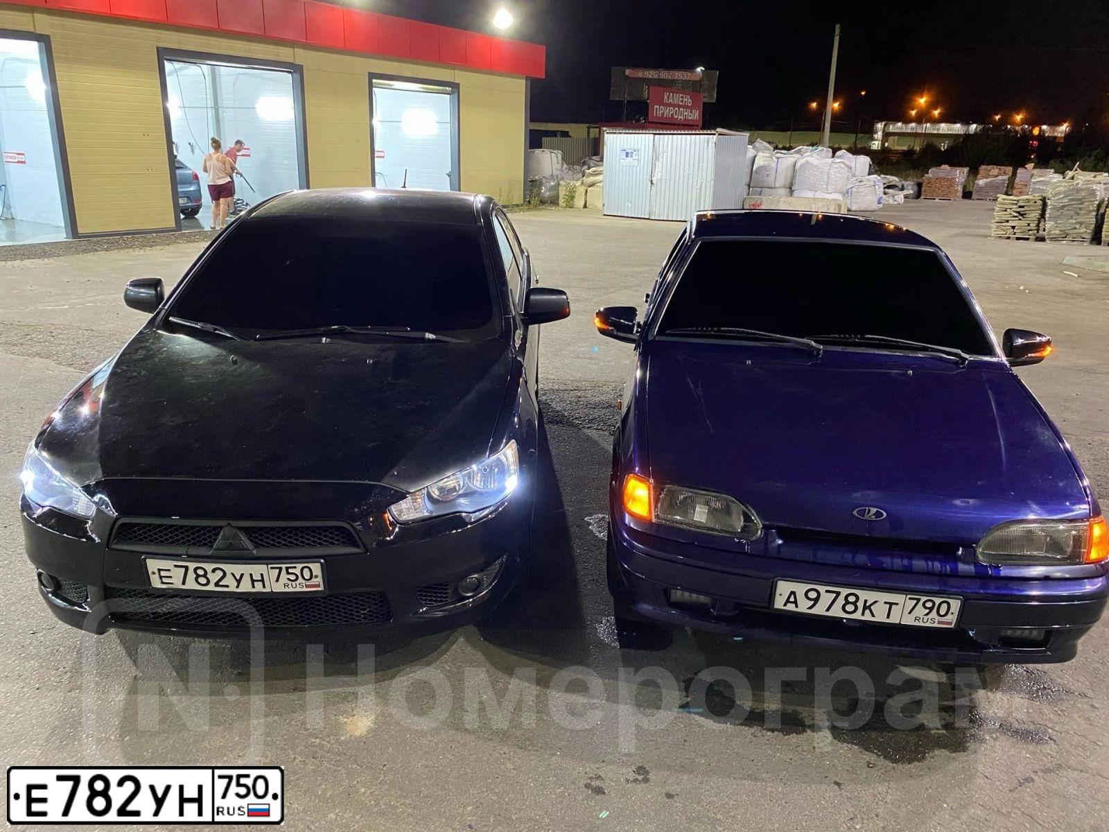 Фото автомобиля MITSUBISHI LANCER 1.8, 2008 — госномер М271ЕР763. Цвет: ЧЕРНЫЙ