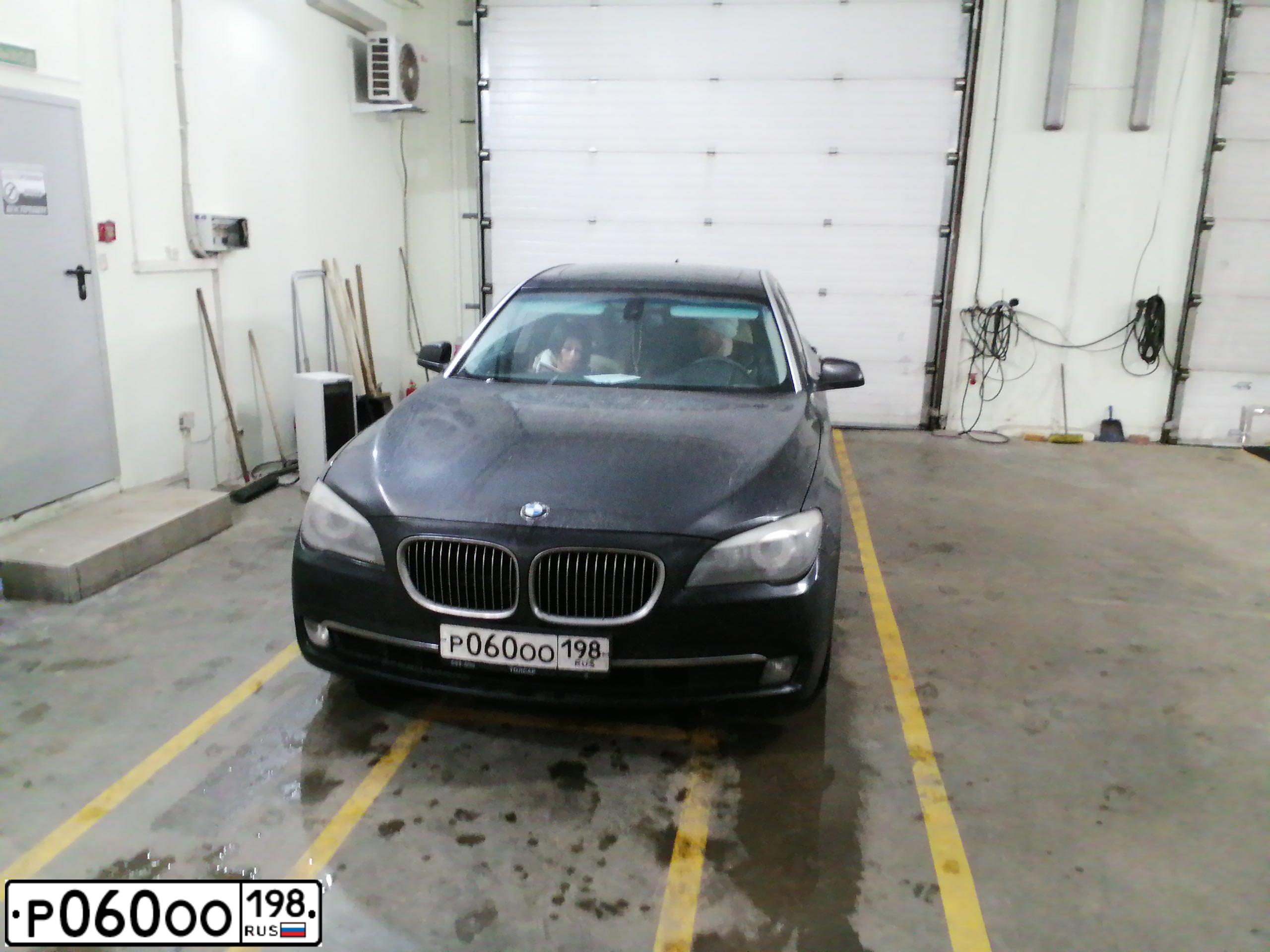 Фото автомобиля BMW SERIE 7, 2008 — госномер К659ОА763. Цвет: ЧЕРНЫЙ