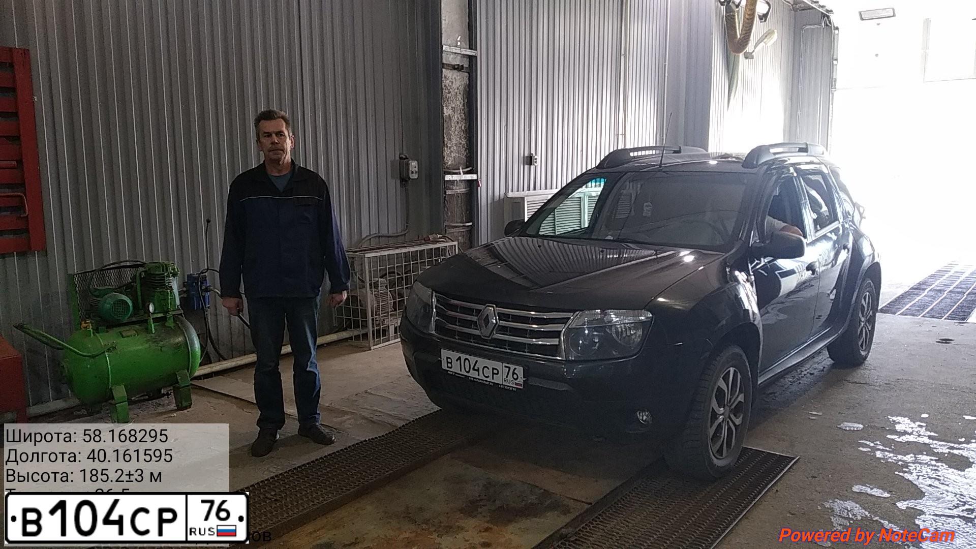 Фото автомобиля RENAULT DUSTER, 2012. Цвет: ЧЕРНЫЙ