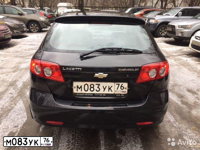 Фото автомобиля CHEVROLET LACETTI, 2008 — госномер Р736ХВ161. Цвет: ЧЕРНЫЙ