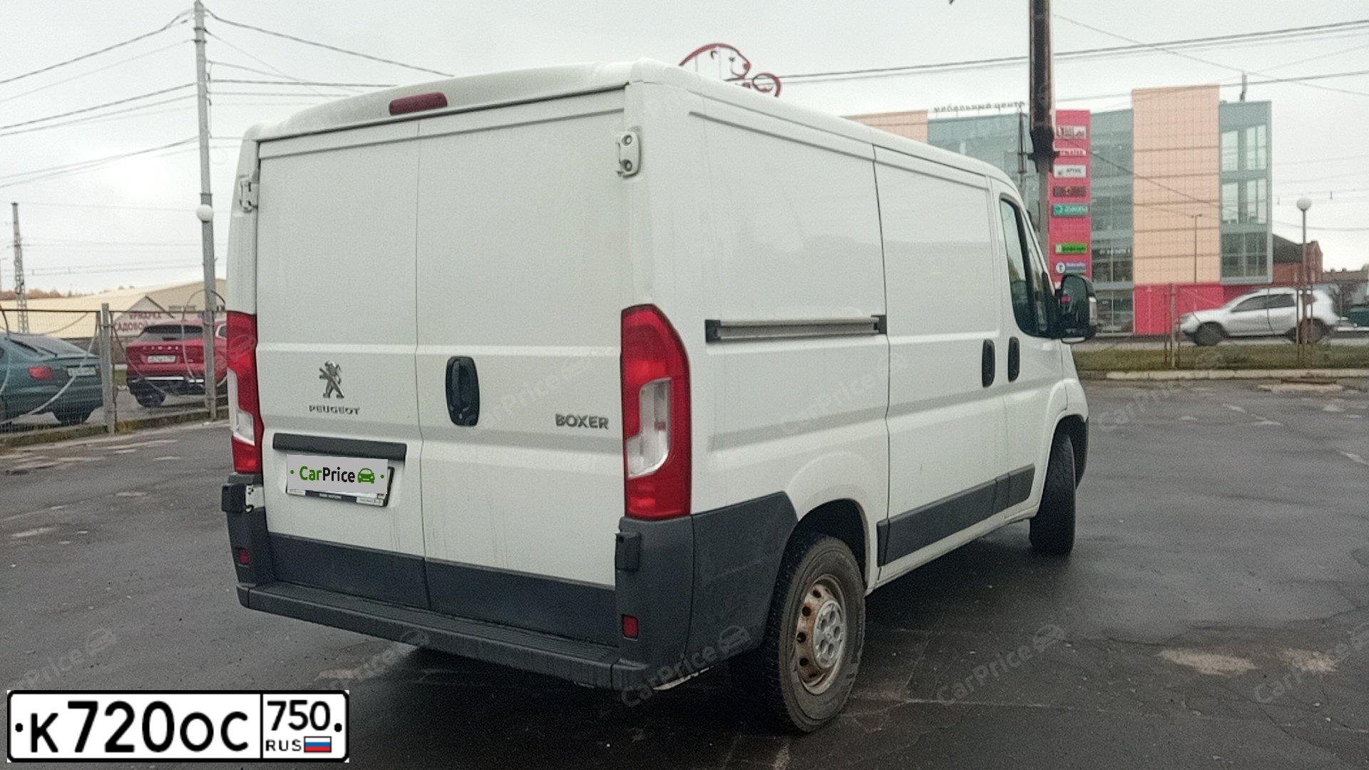 Фото автомобиля PEUGEOT BOXER, 2017 — госномер К720ОС750. Цвет: БЕЛЫЙ