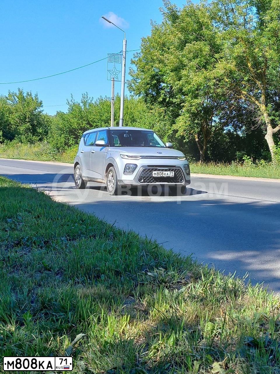Фото автомобиля NISSAN TIIDA, 2011 — госномер М808КА71. Цвет: ЧЕРНЫЙ