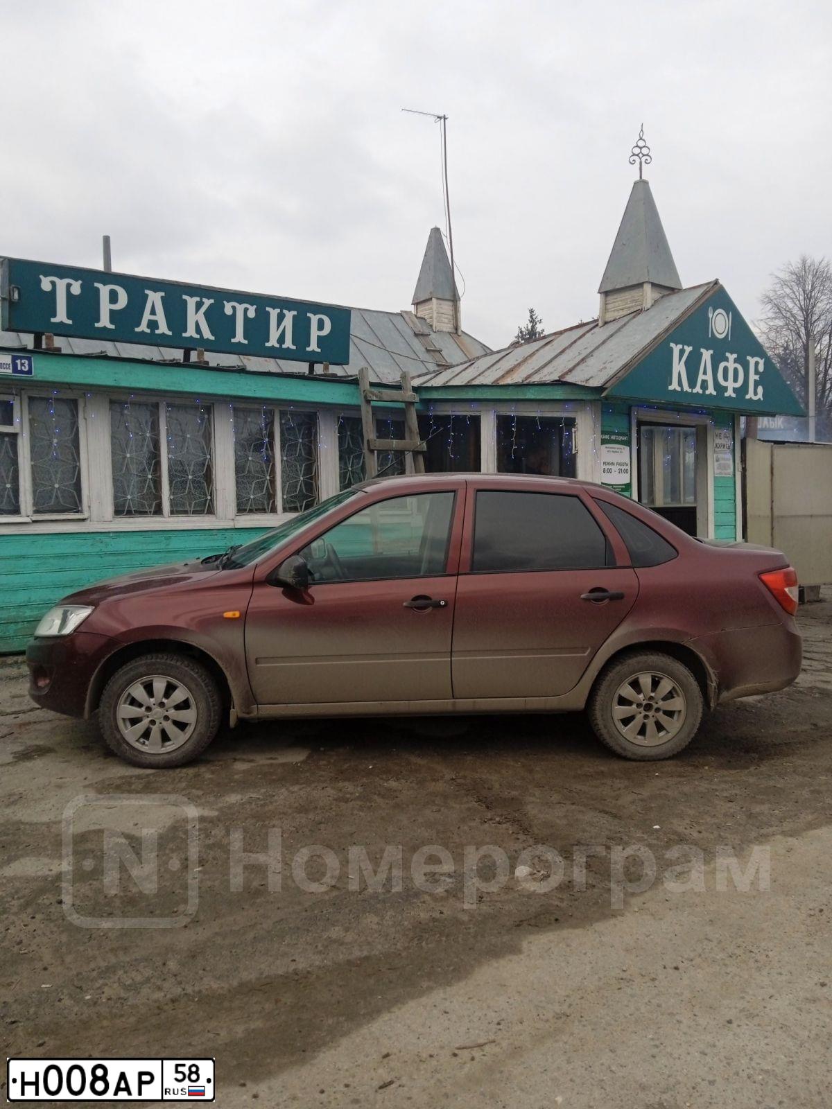 Фото автомобиля GAZ 3110 WOLGA, 2007 — госномер Н008АР58. Цвет: ОМЕГА2