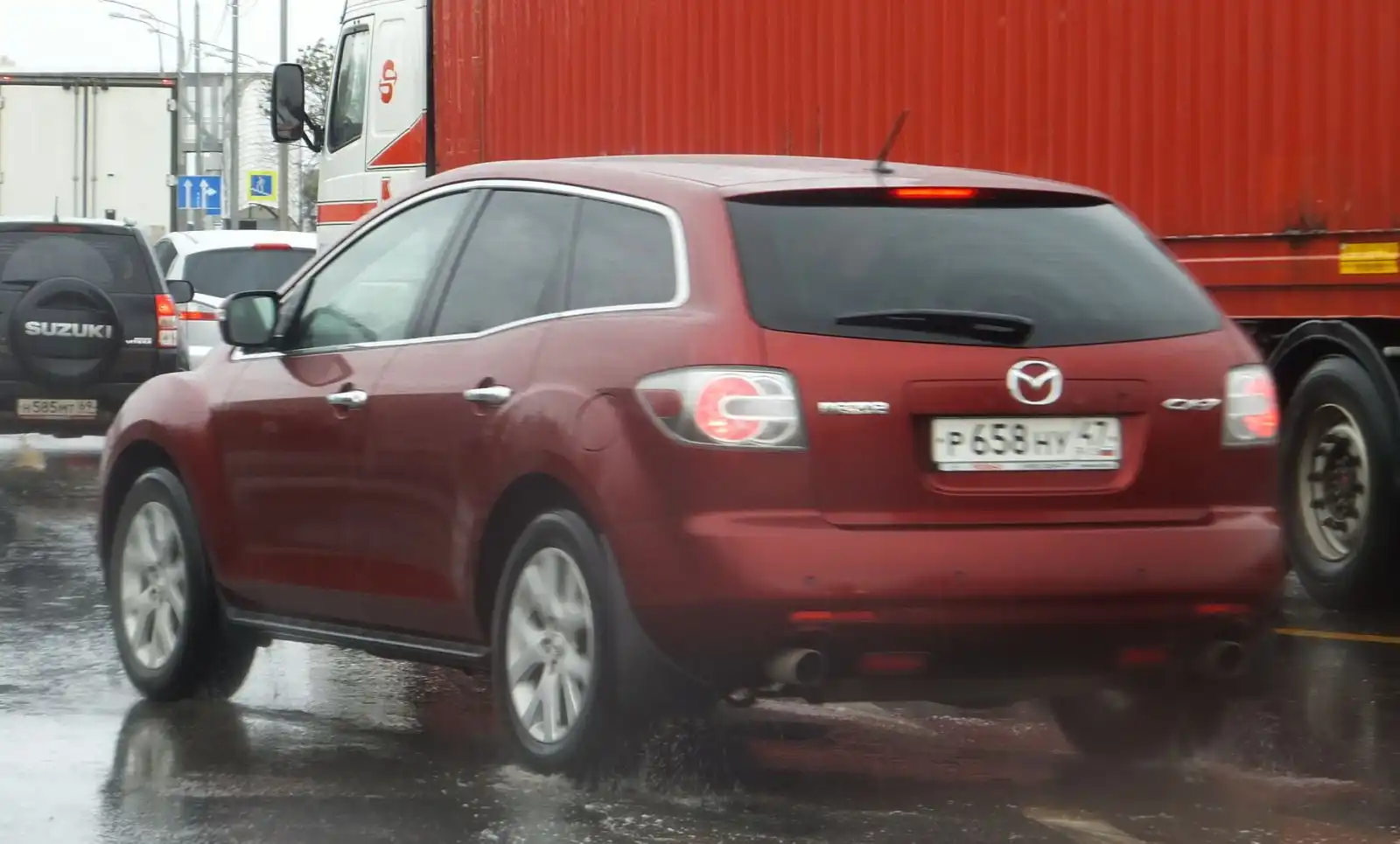 Фото автомобиля TOYOTA RAV4, 2010 — госномер У166АН71. Цвет: ЧЕРНЫЙ