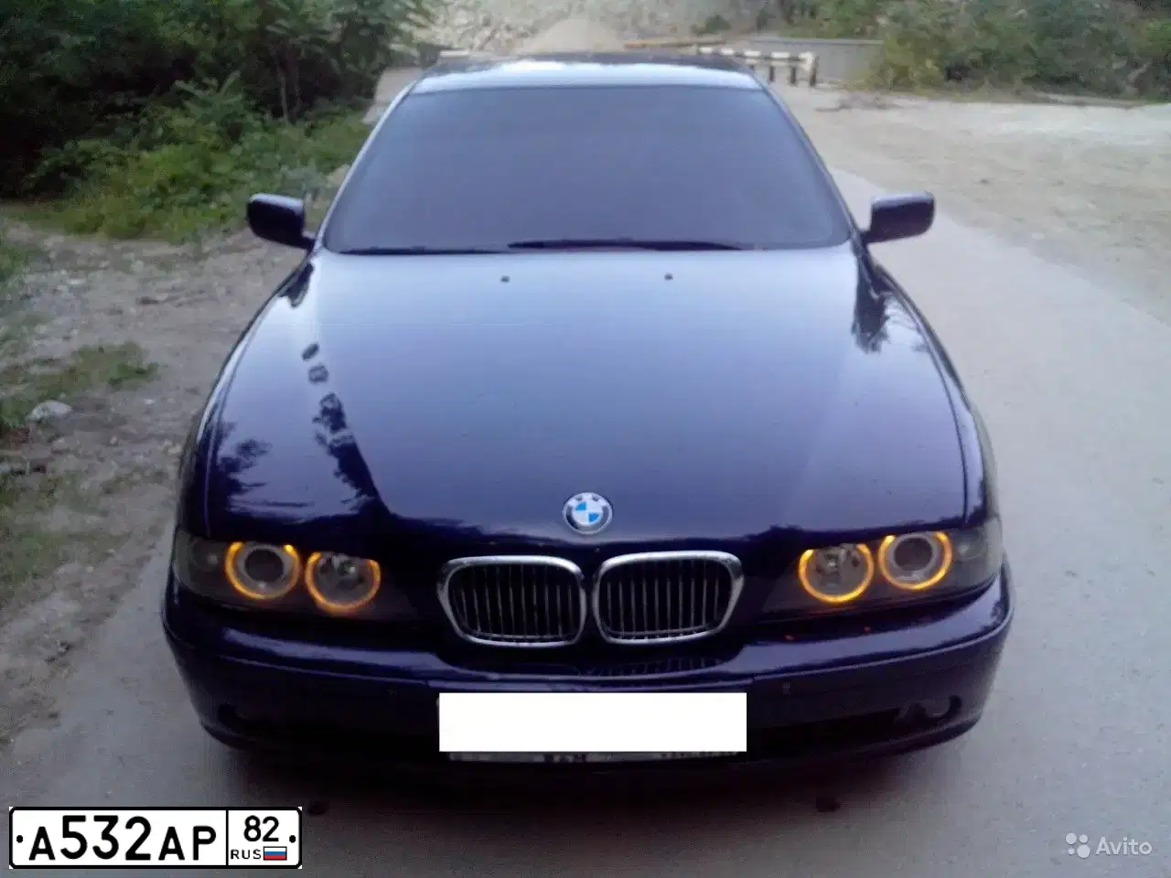 Фото автомобиля БМВ 525D, 2000 — госномер М167ЕН198. Цвет: ТЕМНО - СИНИЙ