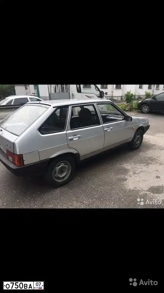 Фото автомобиля LADA 2109 SAMARA, 2004 — госномер О750ВА07. Цвет: СЕРЕБРИСТЫЙ