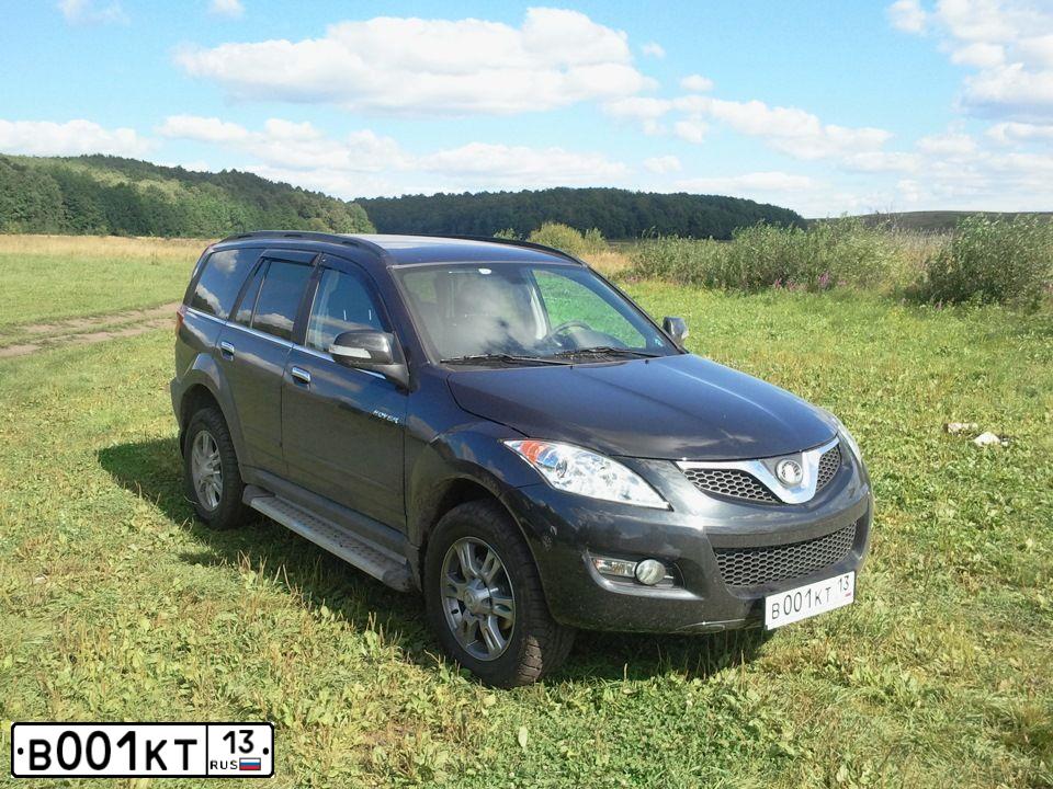 Фото автомобиля GREAT WALL H5, 2013 — госномер В001КТ13. Цвет: ЧЕРНЫЙ