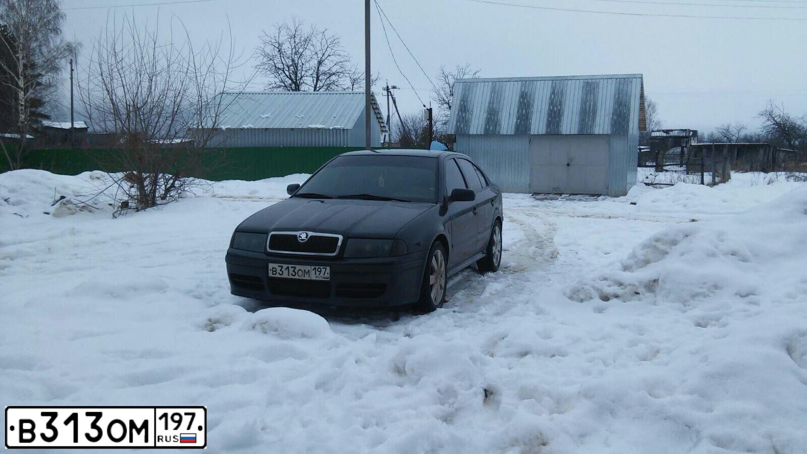Фото автомобиля SKODA OCTAVIA, 2004 — госномер А441ТУ92. Цвет: ЧЕРНЫЙ