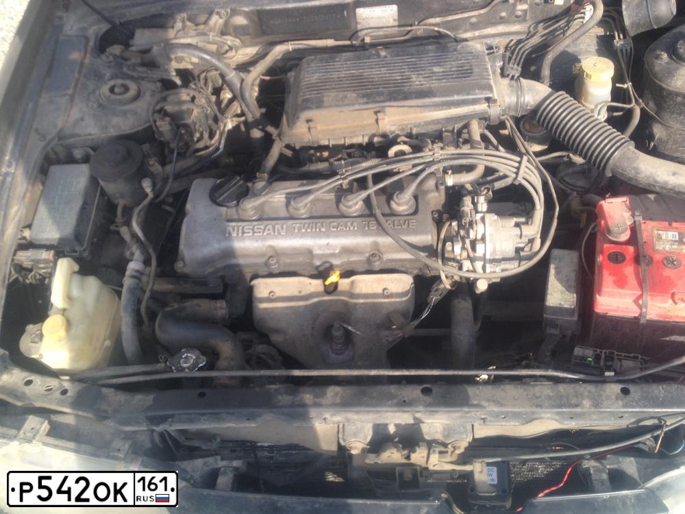 Фото автомобиля NISSAN ALMERA, 1997 — госномер О615КО193. Цвет: ЧЕРНЫЙ