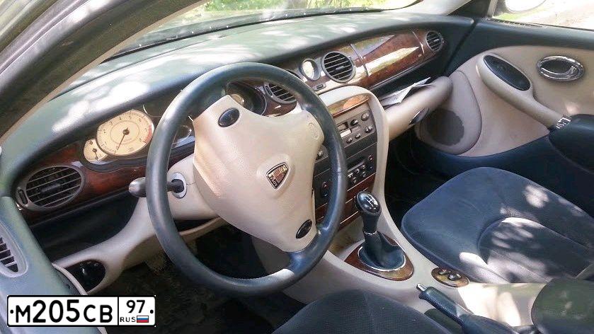 Фото автомобиля ROVER 75, 2000 — госномер О099ТТ193. Цвет: синий