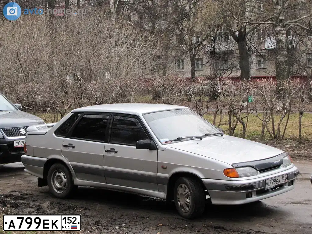 Фото автомобиля LADA 2115 SAMARA, 2004 — госномер М950УТ33. Цвет: СВЕТЛО-СЕРЫЙ