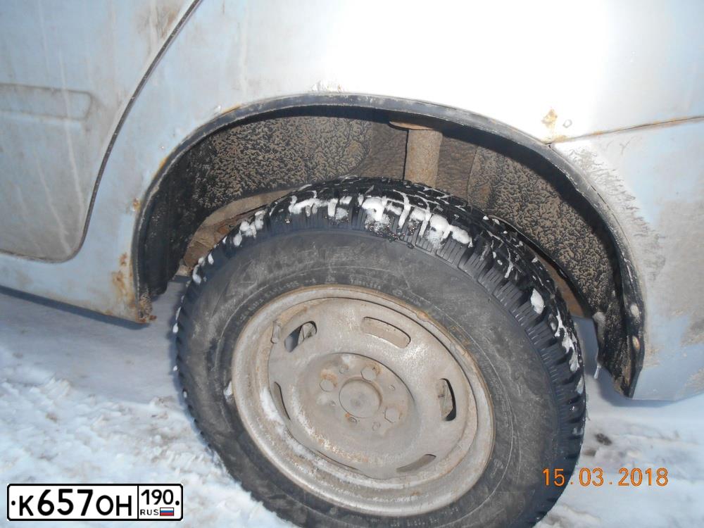 Фото автомобиля LADA 1119 KALINA, 2008 — госномер К657ОН190. Цвет: Серебристый