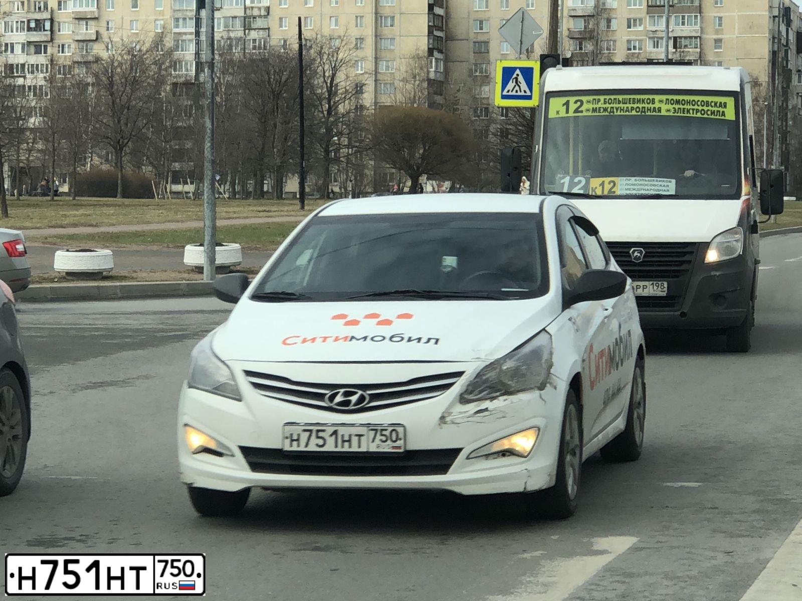 Фото автомобиля HYUNDAI SOLARIS, 2016 — госномер Н751НТ750. Цвет: БЕЛЫЙ