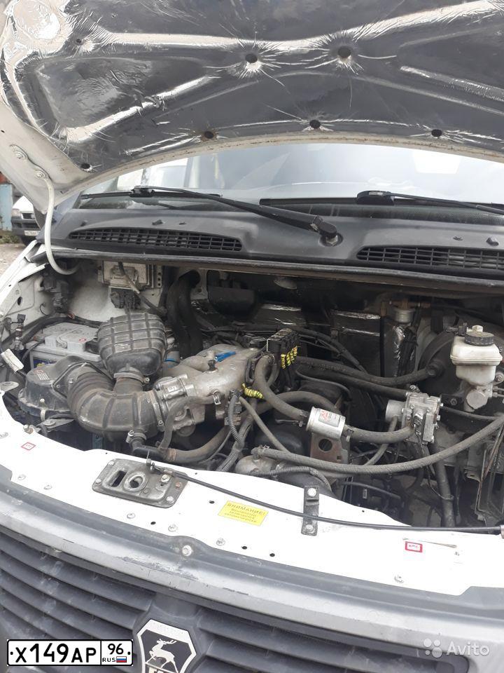 Фото автомобиля GAZ 3302 EL, 2012 — госномер Х149АР96. Цвет: Белый
