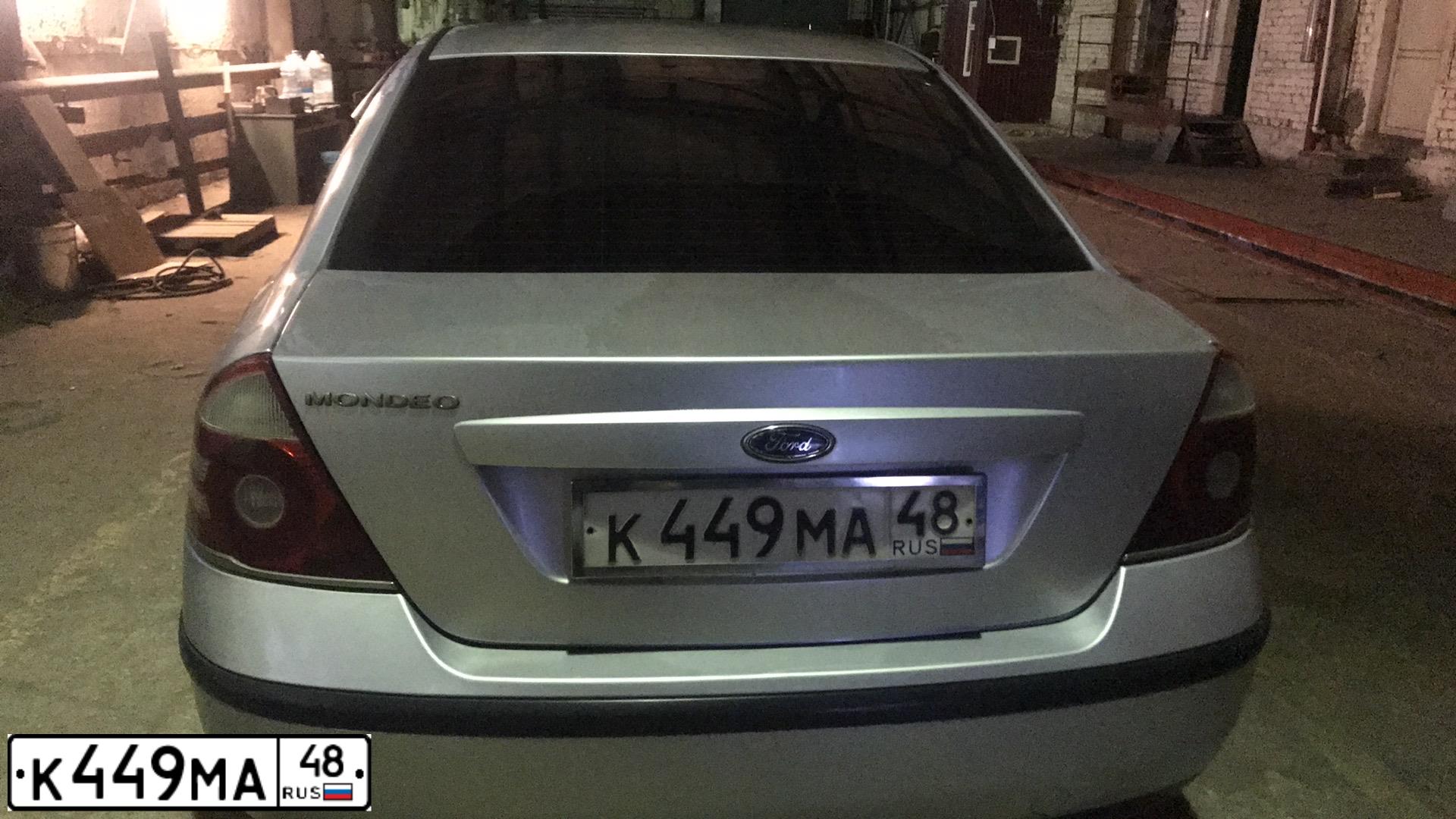 Фото автомобиля FORD MONDEO, 2004 — госномер Т331КУ136. Цвет: Серебристый