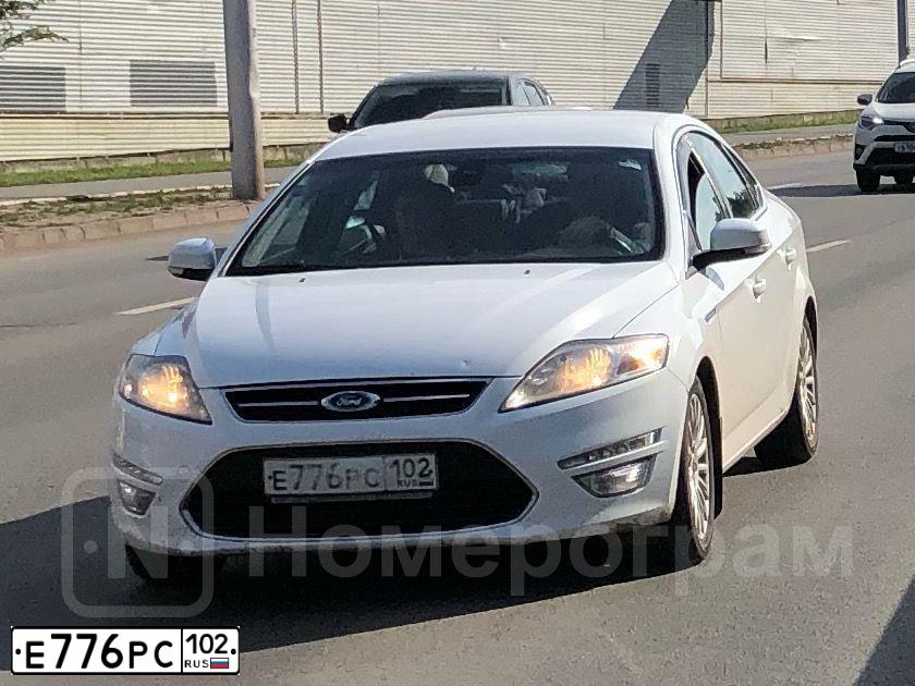 Фото автомобиля FORD MONDEO, 2011 — госномер У778ВХ96. Цвет: ЧЕРНЫЙ