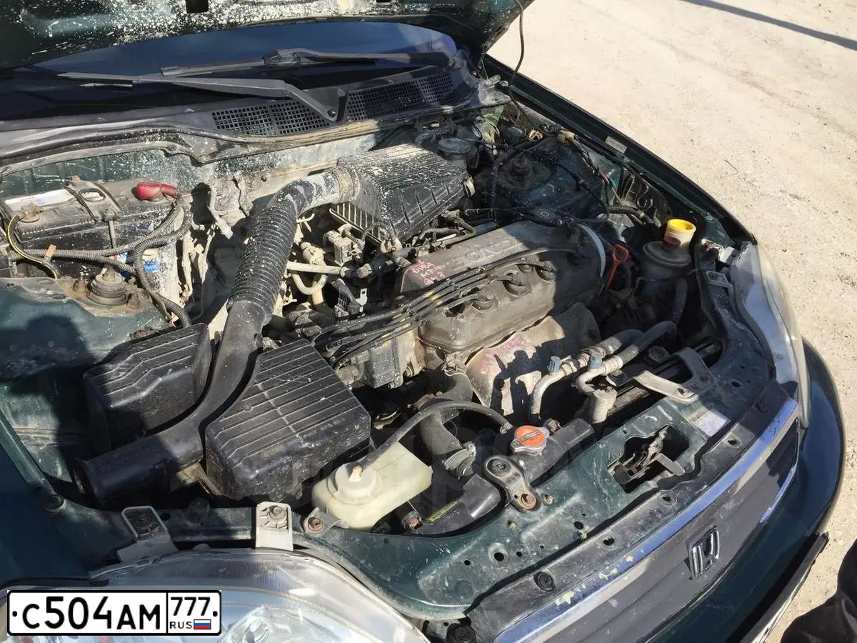 Фото автомобиля HONDA CIVIC, 1999 — госномер С504АМ777. Цвет: ЗЕЛЕНЫЙ