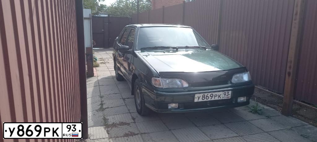 Фото автомобиля LADA 2115 SAMARA, 2003 — госномер С330ТТ193. Цвет: Темно-зеленый