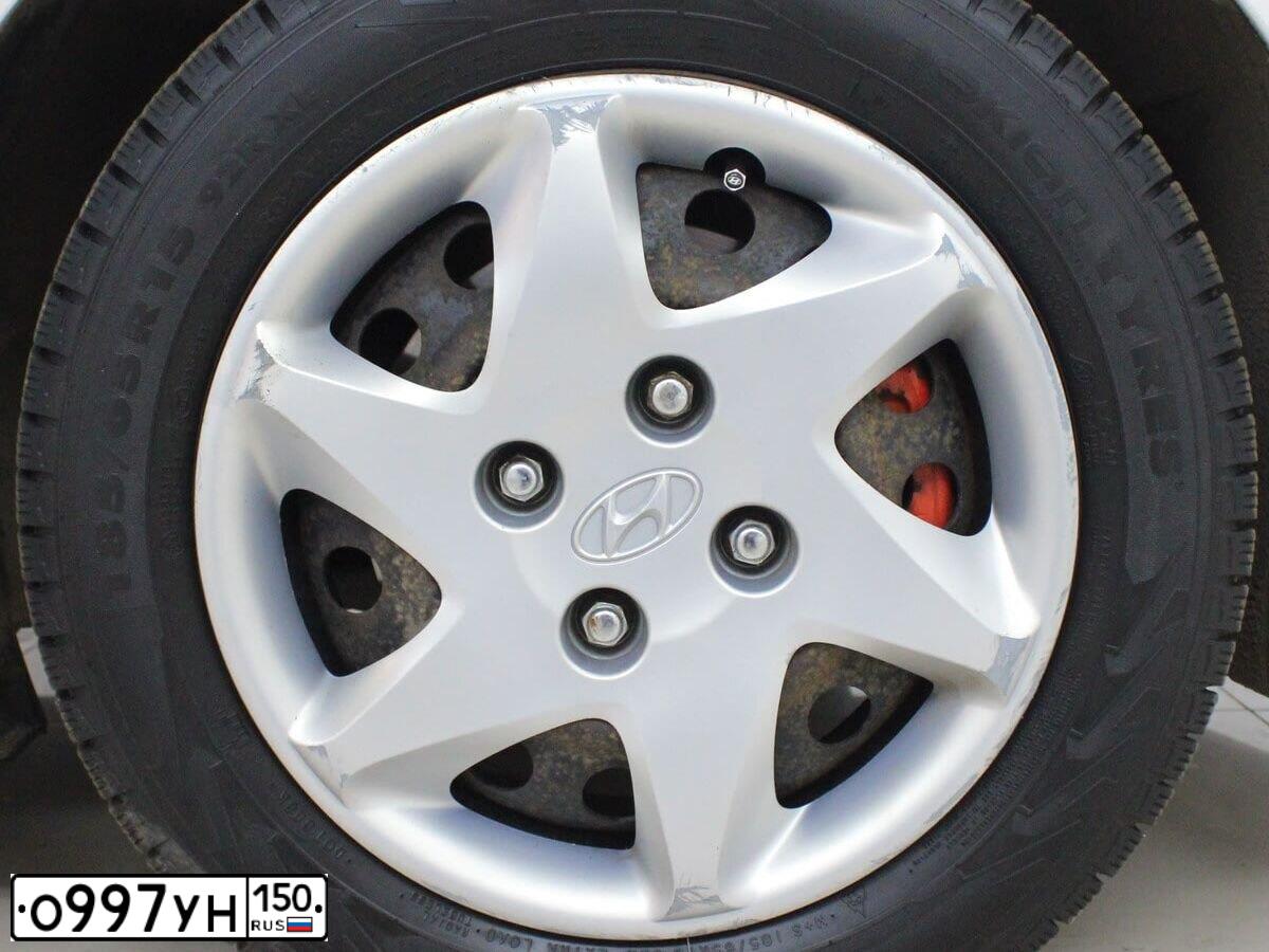 Фото автомобиля TAGAZ ELANTRA XD, 2008 — госномер Х368УР790. Цвет: СЕРЫЙ СВЕТЛЫЙ