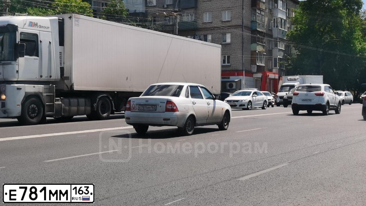 Фото автомобиля MITSUBISHI LANCER, 2006 — госномер К856УО763. Цвет: СВЕТЛО-СЕРО-ЗЕЛЕНЫЙ