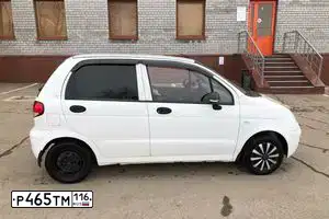 Фото автомобиля DAEWOO MATIZ, 2012 — госномер Р465ТМ116. Цвет: БЕЛО-ДЫМЧАТЫЙ